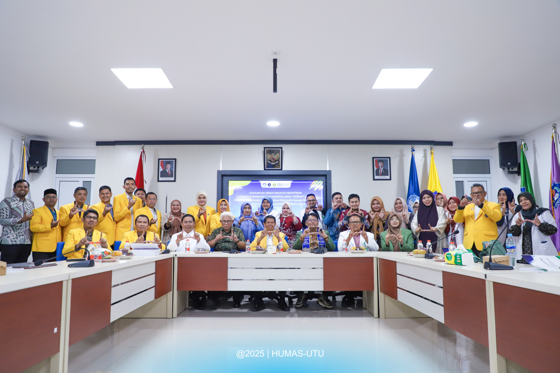 Pastikan Kesiapan Pendampingan Pembukaan Prodi Kedokteran, Dekan Fakultas Kedokteran UPN “Veteran” Jakarta Kunjungi UTU